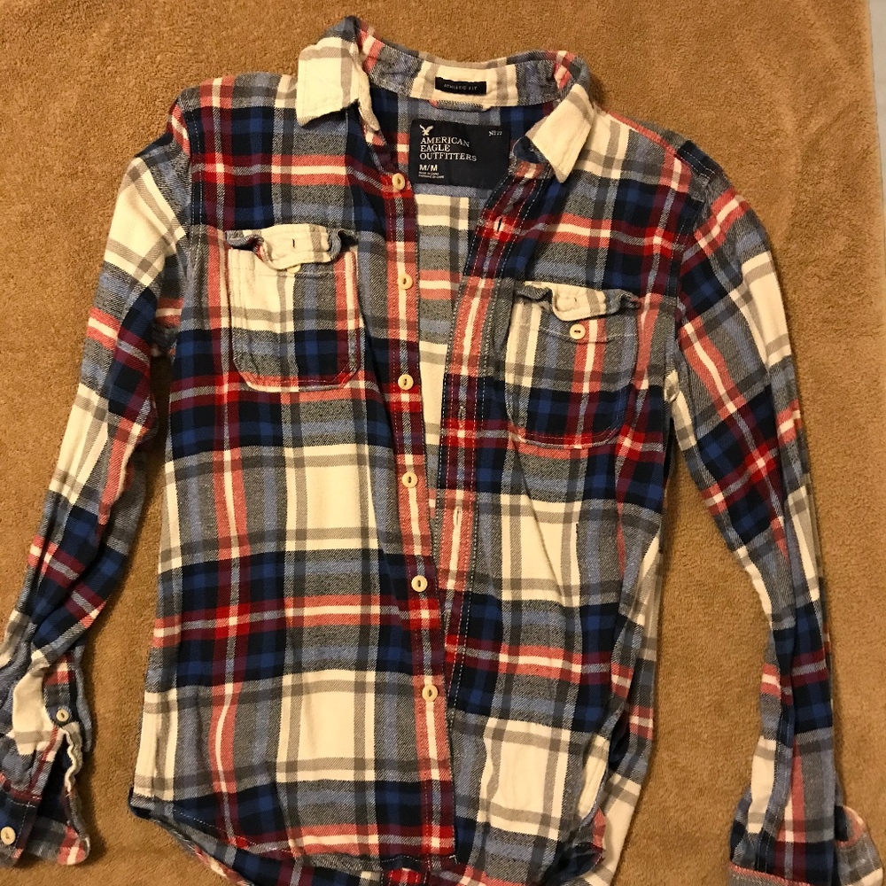 American Eagle Men’s Plaid Shirt